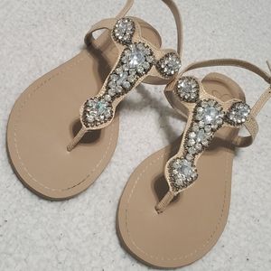 Jessica Simpson sparkle sandals